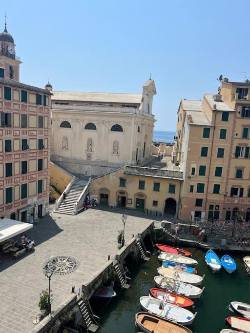 Ferienwohnung Attico Sul Porticciolo Antico Di Camogli Exterior foto