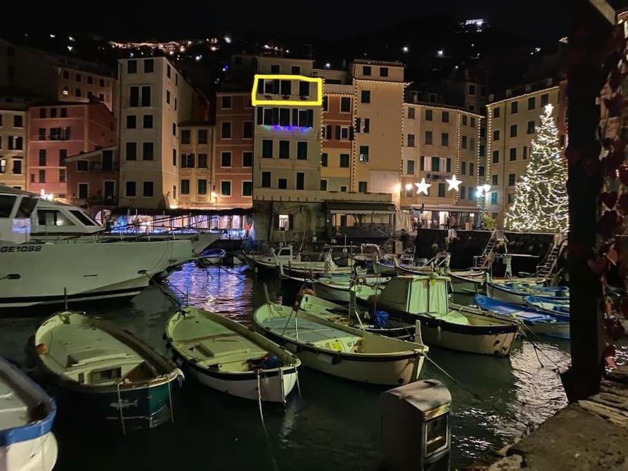 Ferienwohnung Attico Sul Porticciolo Antico Di Camogli Exterior foto